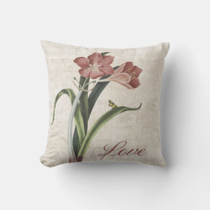 "Sad Flower Pillow – Moody Floral Home Decor"