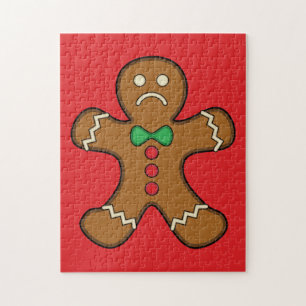 Sad Gingerbread Man Jigsaw Puzzle