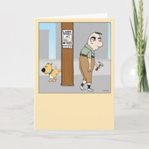 Sad Guy Has Lost His Mojo Funny Birthday Card