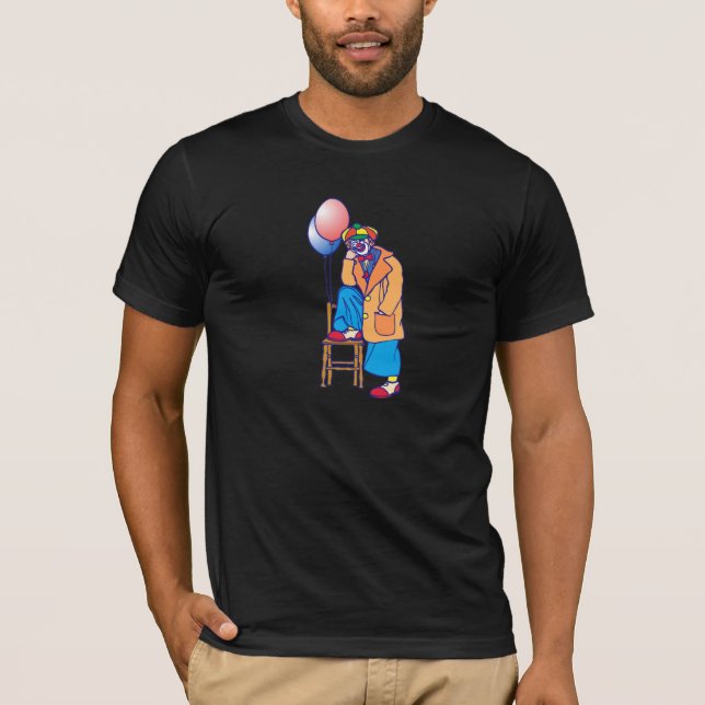 Sad Hobo Clown T-Shirt (Front)