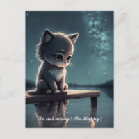 Sad Kitten.