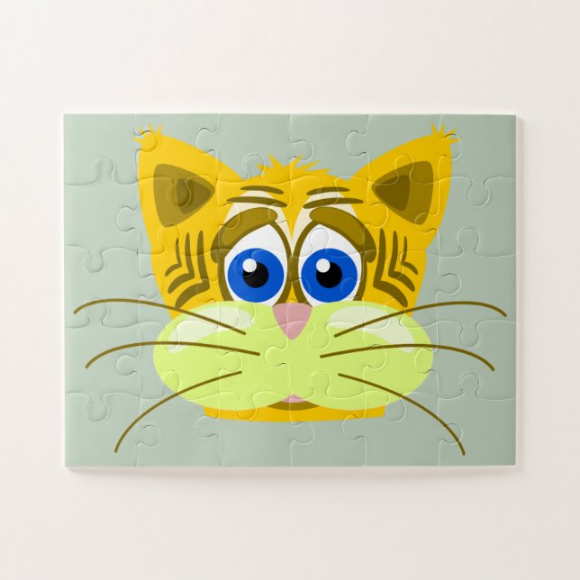 sad kitty puzzle  (Horizontal)
