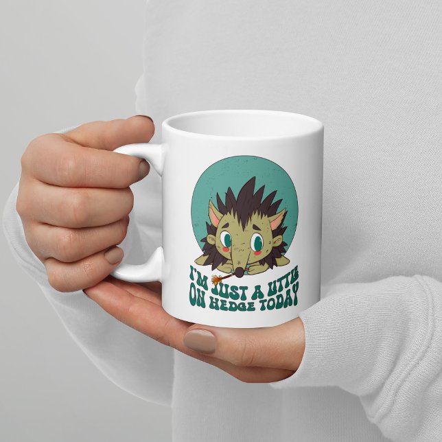 Sad little hedgehog coffee mug (Creator Uploaded)