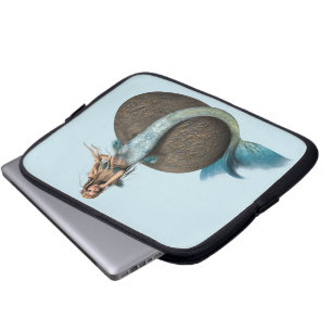 Sad Mermaid Laptop Sleeve