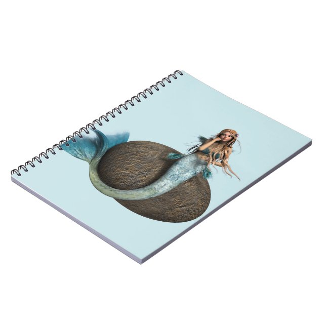 Sad Mermaid Notebook (Left Side)