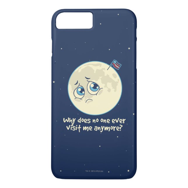 Sad Moon Case-Mate iPhone Case (Back)