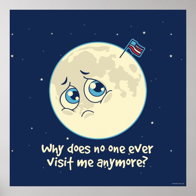 Sad Moon Poster (Front)