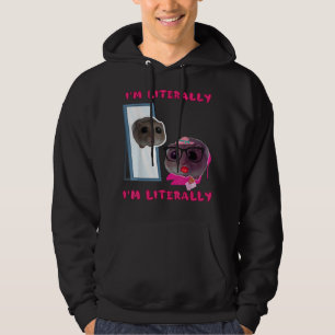 Sad Mouse Meme Funny Hamster Hoodie