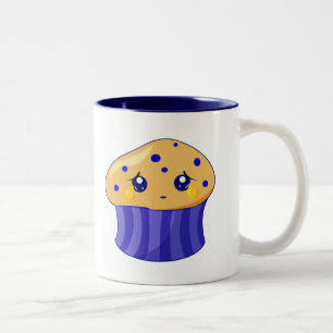 Sad Muffin Two-Tone Coffee Mug