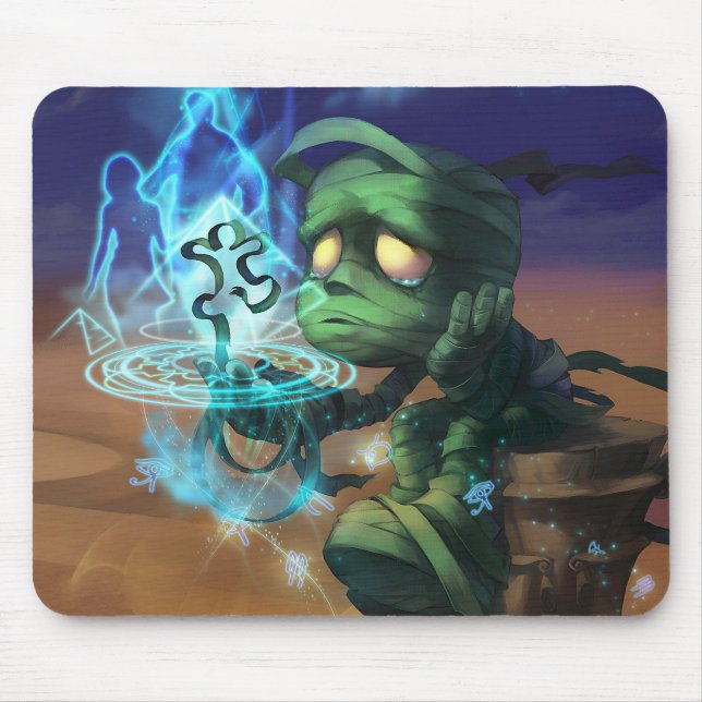 Sad Mummy Gaming Mousepad | Customisable Mousepad (Front)