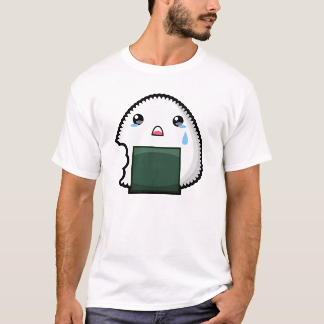 Sad Onigiri T-Shirt (Front)