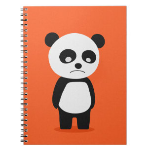 Sad Panda Notebook