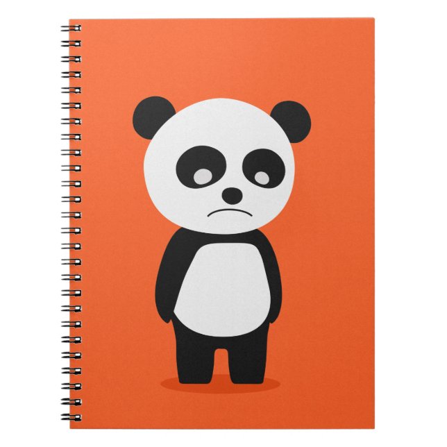 Sad Panda Notebook (Front)