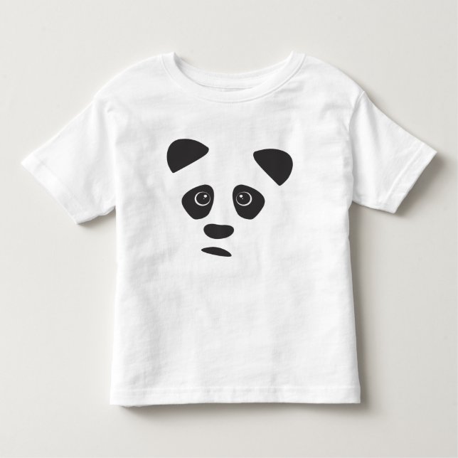 Sad Panda Toddler T-Shirt (Front)