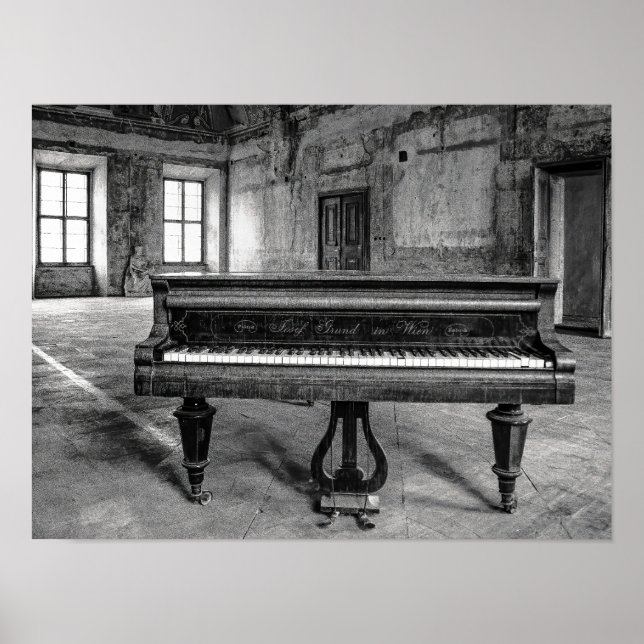 Sad piano front view poster (Front)