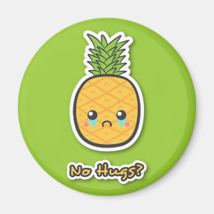 Sad Pineapple that gets no hugs Magnet