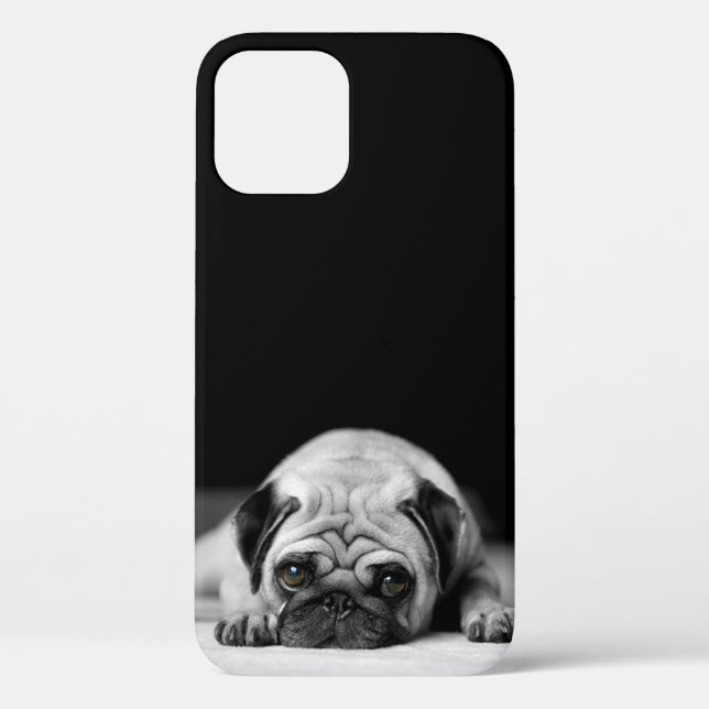 Sad Pug Case-Mate iPhone Case (Back)