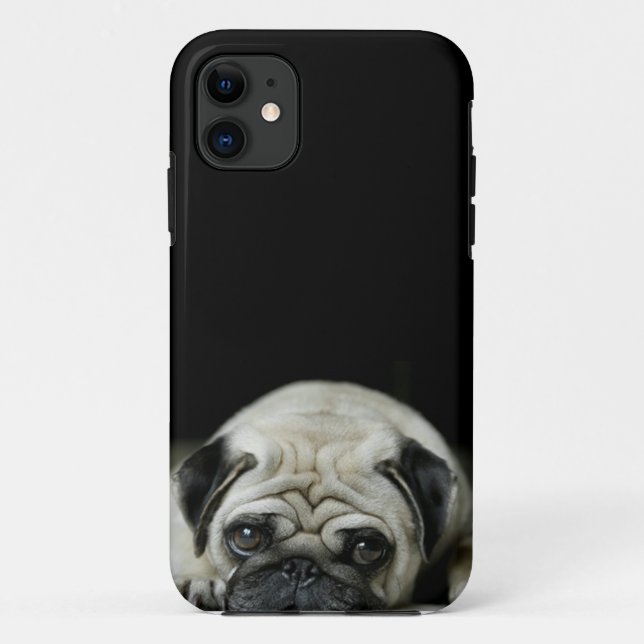 sad pug iphone 5 case (Back)