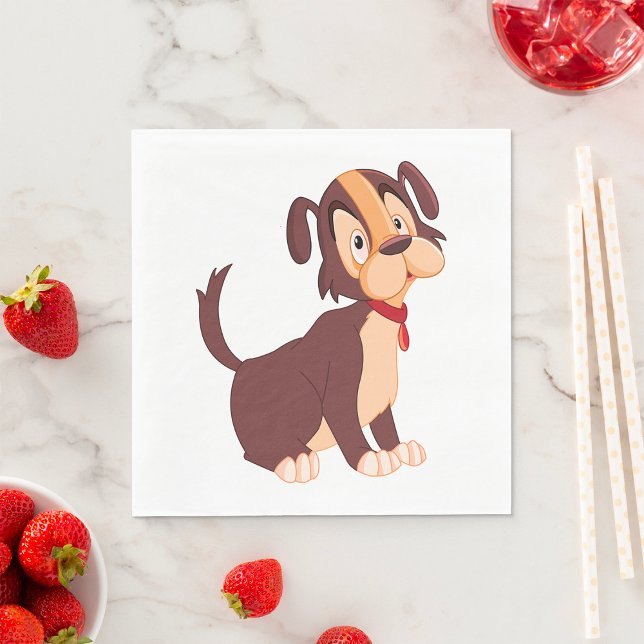 Sad Puppy Dog Napkin (Creator Uploaded)