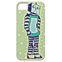 Sad Robot iPhone Case