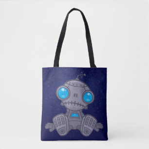 Sad Robot Tote Bag