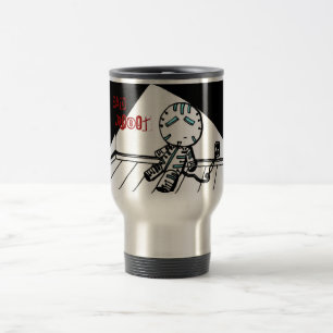 Sad Robot Travel Mug