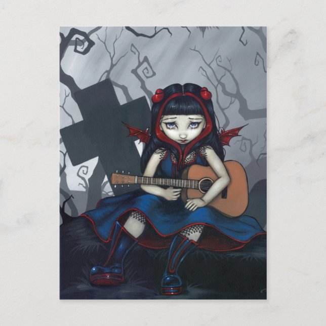 "Sad Sad Song" Postcard (Front)