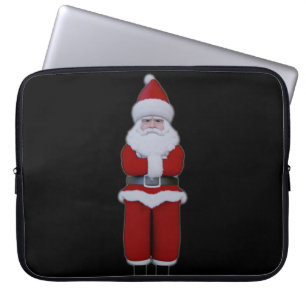 Sad Santa Disappointed Christmas Happy Holidays Laptop Sleeve