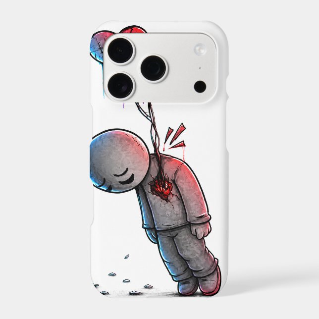 Sad Tears Emotional Phone Case (Back)