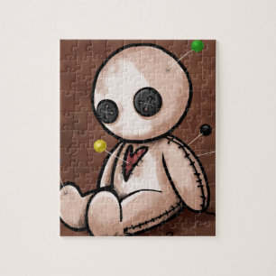 Sad Voodoo Doll Jigsaw Puzzle