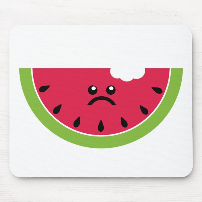 Sad Watermelon Mousepad (Front)