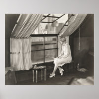 Sad woman staring out window1940s, woman, vintage,
