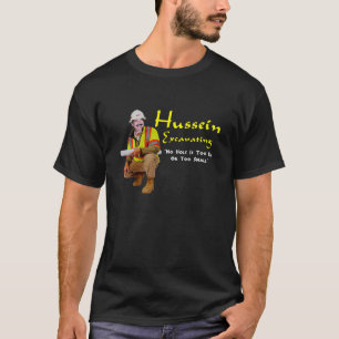 Saddam Hussein Excavating T-Shirt