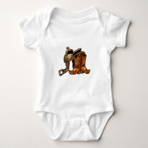 Saddle and Boots Baby Bodysuit