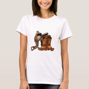 Saddle and Boots T-Shirt