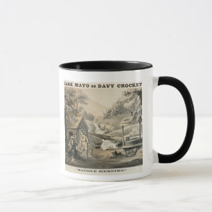 'Saddle Mending', Poster for 'Davy Crockett' starr Mug
