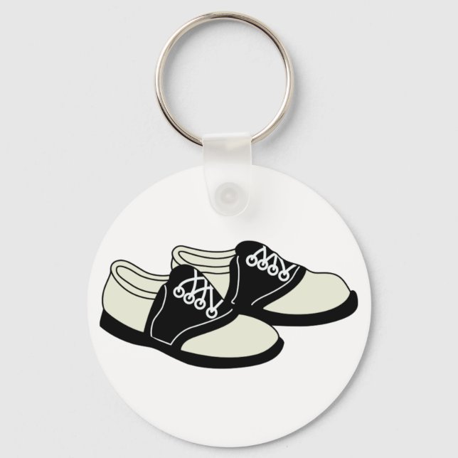 Saddle Shoes Key Ring (Front)