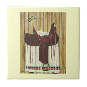 Saddle Up Ceramic Tile
