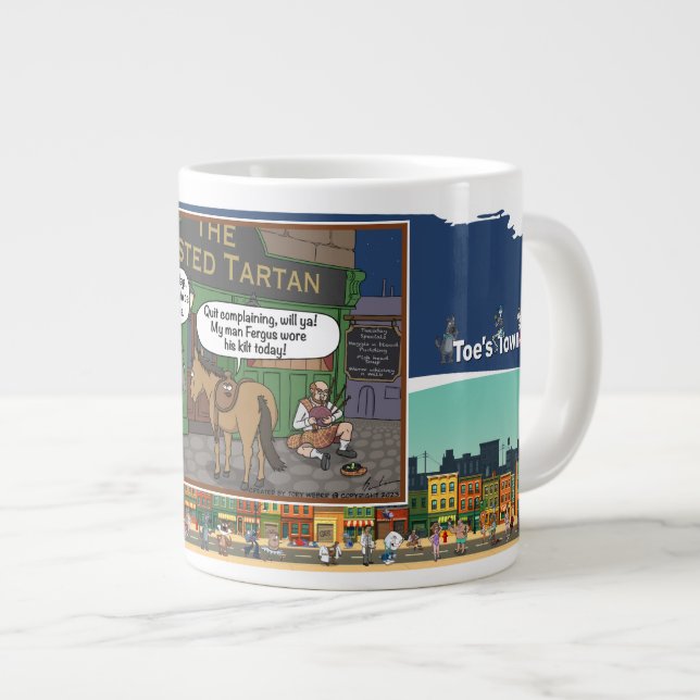 Saddle Up | Graduation Large Coffee Mug (Front Right)