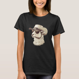 Saddle Up with This Hilarious Cowboy Sheep T-Shirt