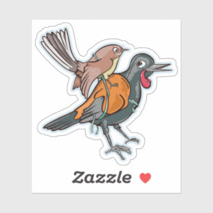 Saddleback and fantail