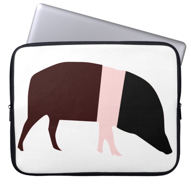 Saddleback Pig Laptop Bag (Front)