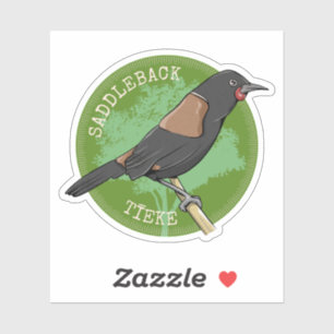 Saddleback Tieke NZ bird
