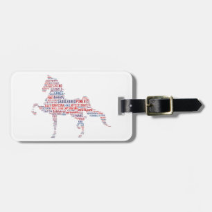 Saddlebred Luggage Tag