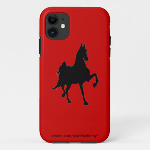 Saddlebred Silhouette iPhone 11 Case