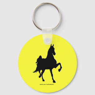 Saddlebreds Key Ring
