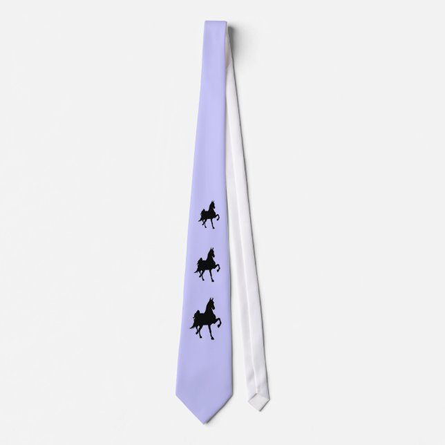 Saddlebreds -- Three Times The Charm Tie (Front)