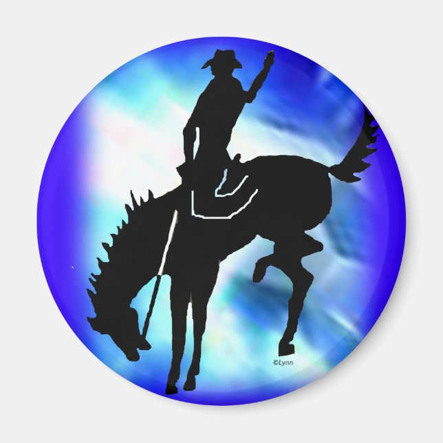 Saddlebronc 102 magnet (Front)
