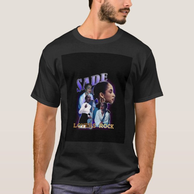 SADE bootleg tee shirt merch Graphic T-Shirt (Front)
