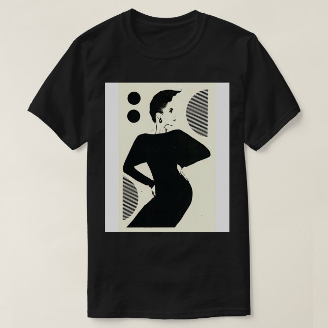 Sade Danceteria 1983 T-Shirt (Design Front)
